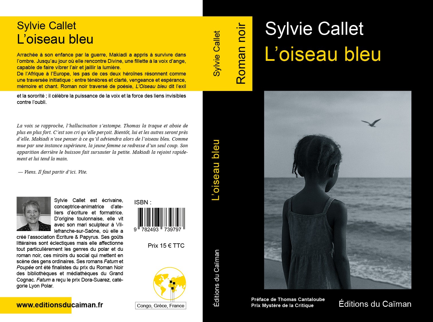 1ere et 4e de couverture L'oiseau bleu